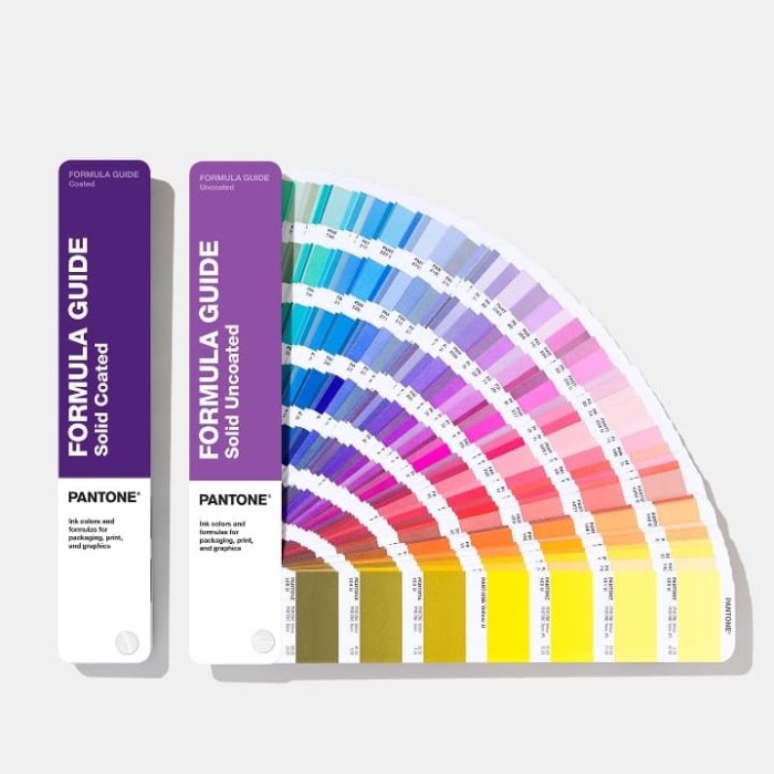 

Pantone Color Solid formula guide COATED Uncoated GP1601A edisi 2019