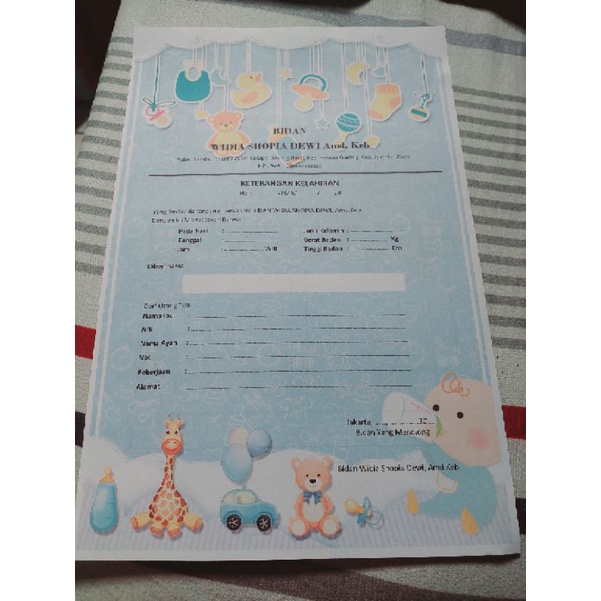 

Surat Keterangan Lahir