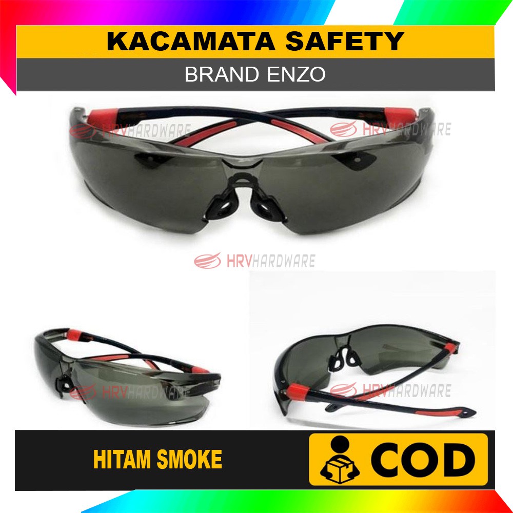 KACAMATA SAFETY APD FASHION SPORTY GLASSES ANTI FOG UV RESISTANT ENZO