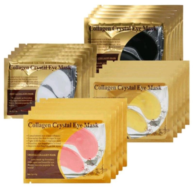 MASKER MATA COLLAGEN CRYSTAL / MASKER KANTONG MATA 1 PASANG