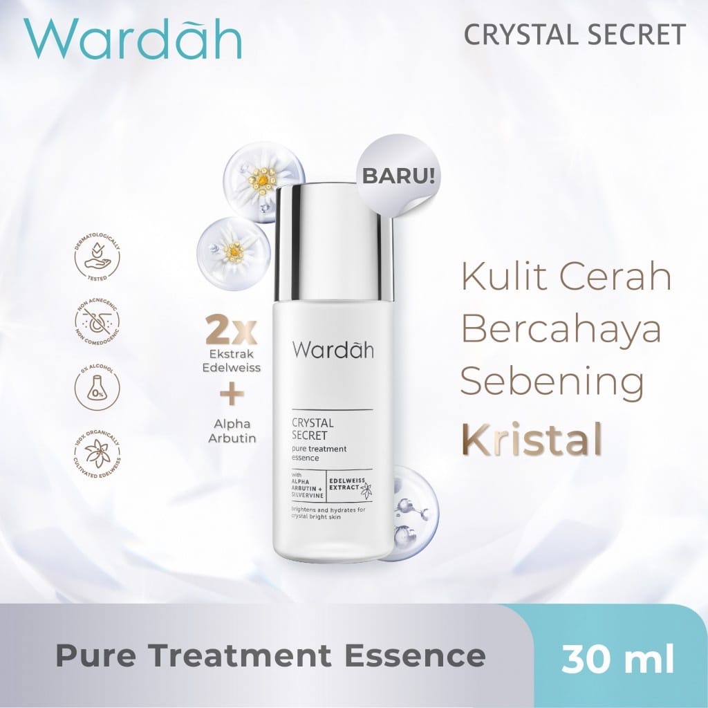 ❤️ GROSIR ❤️ Wardah Crystal Secret Pure Treatment Essence 30ml