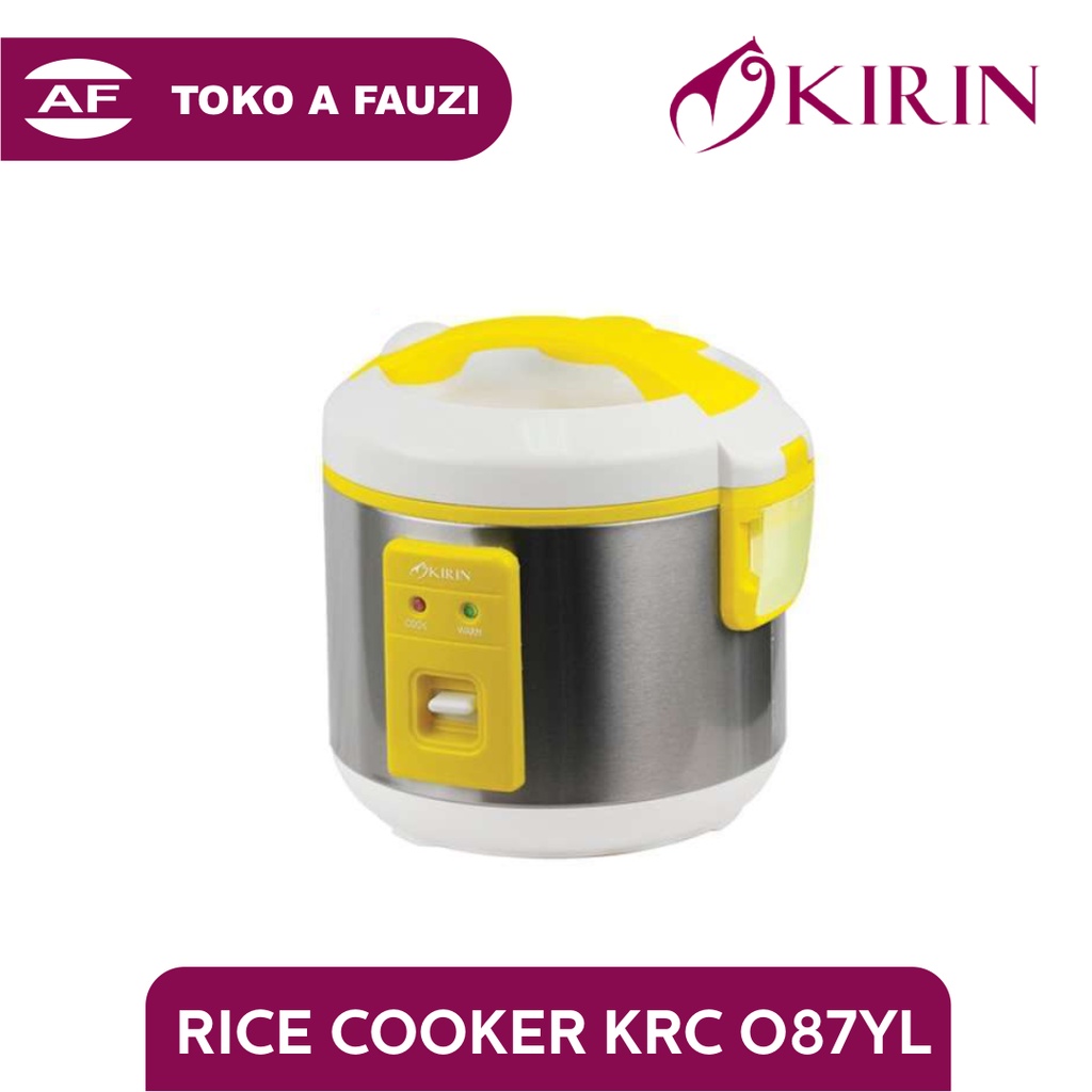 KIRIN RICE COOKER KRC-087 YL