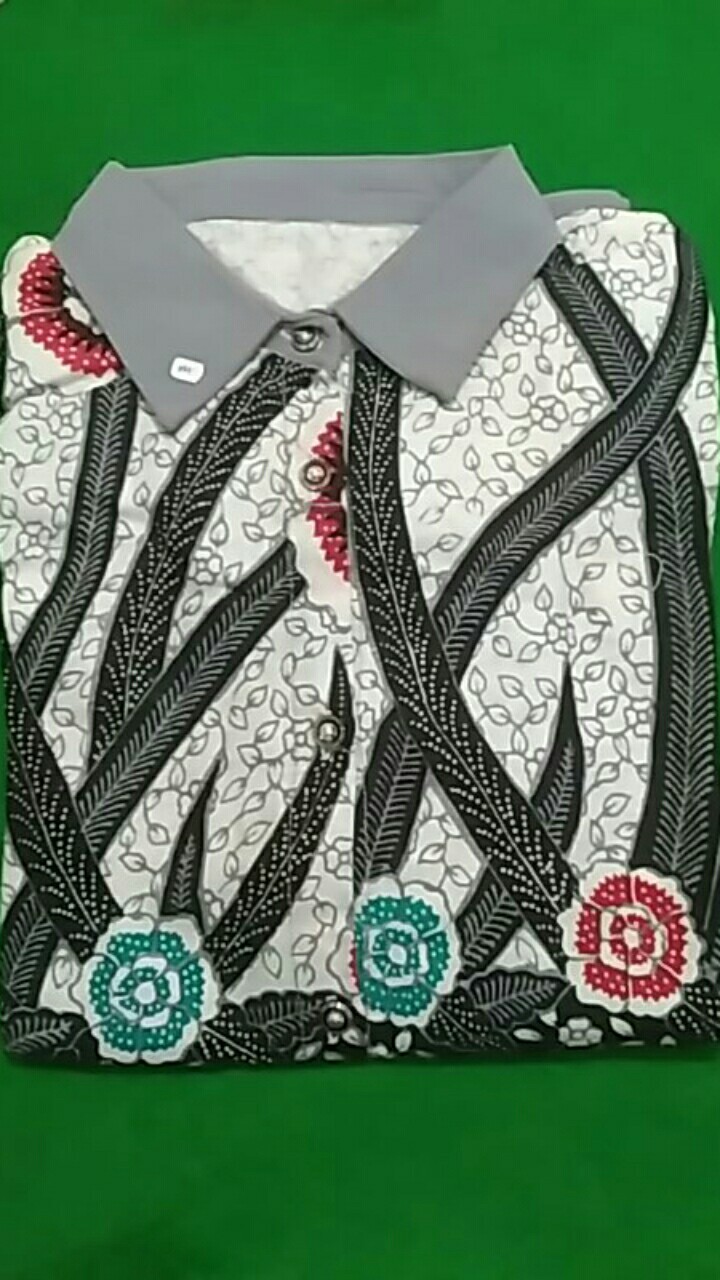 Gamis Batik M L Xl Xxl Kombinasi Wolfis Premium Modern Elegan Terbaru Terlaris Tidak Pasaran
