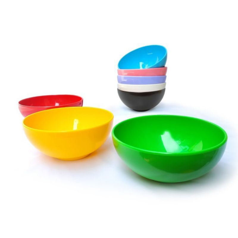 HOYA Mangkuk Plastik Bulat / HOYAPLAST Mangkok Bundar BPA FREE