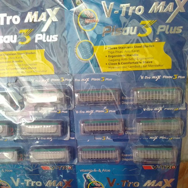 V-Tro Max pisau 3plus