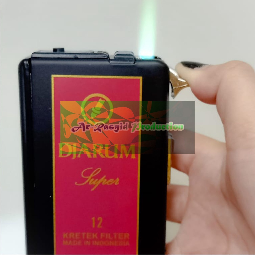 Tempat Kotak Rokok Korek Api Bara RAI Lighter Djarum Super 3454-30