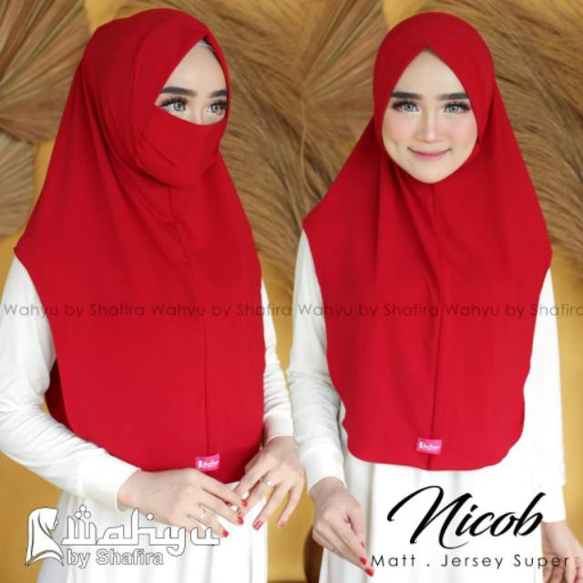 hijab niqob wahyu by safira hijabnj