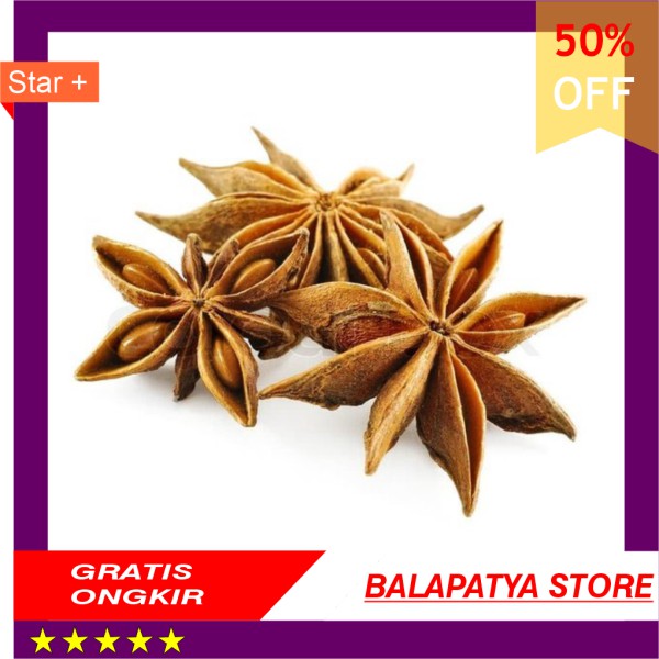 

LIMITED EDITION!!! STAR ANISE Bunga Lawang Pekak 5000 pack Porsi Goceng