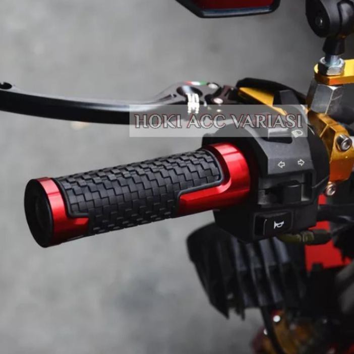 Handgip motor variasi cnc sarung gas stang hand grip universal nmax beat vario pcx aerox r15 vixion
