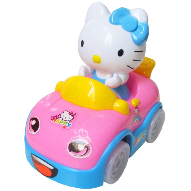 Mainan Mobil Mobilan Hello Kitty Di lengkapi Musik dan Lampu - hello kitty Car