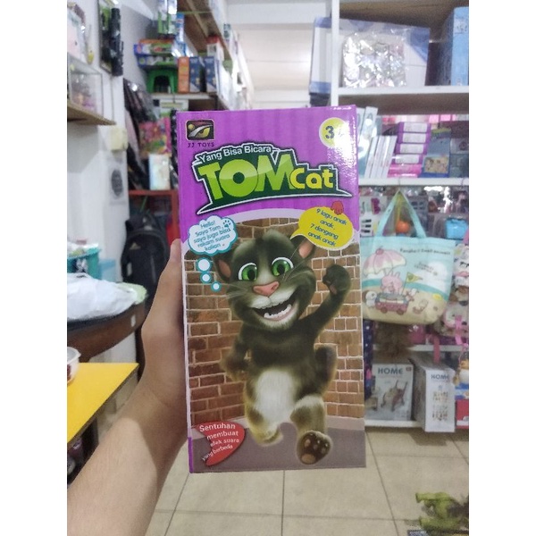 oketoys Mainan kucing tomcat yang bisa bicara tom cat