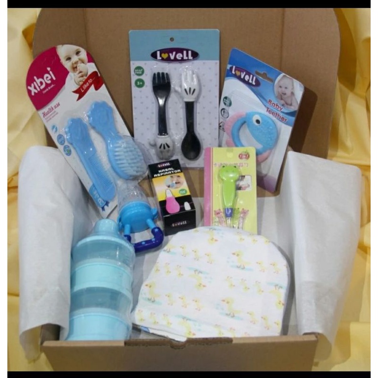 Kado Bayi 8in1/ Baby Hampers / Baby Set / Parcel Bayi