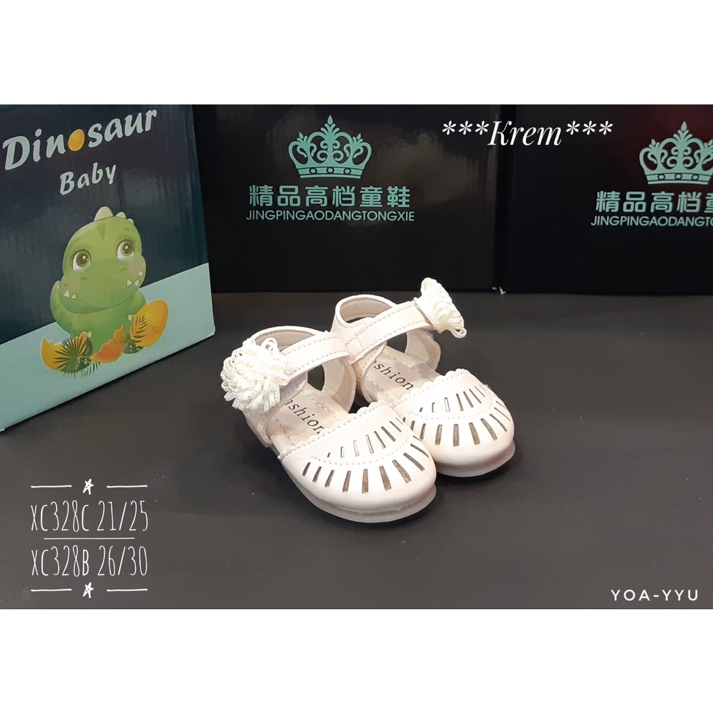 7.7   TERMURAH SEPATU SANDAL ANAK PEREMPUAN MODEL BUNGA #Shopeehaul