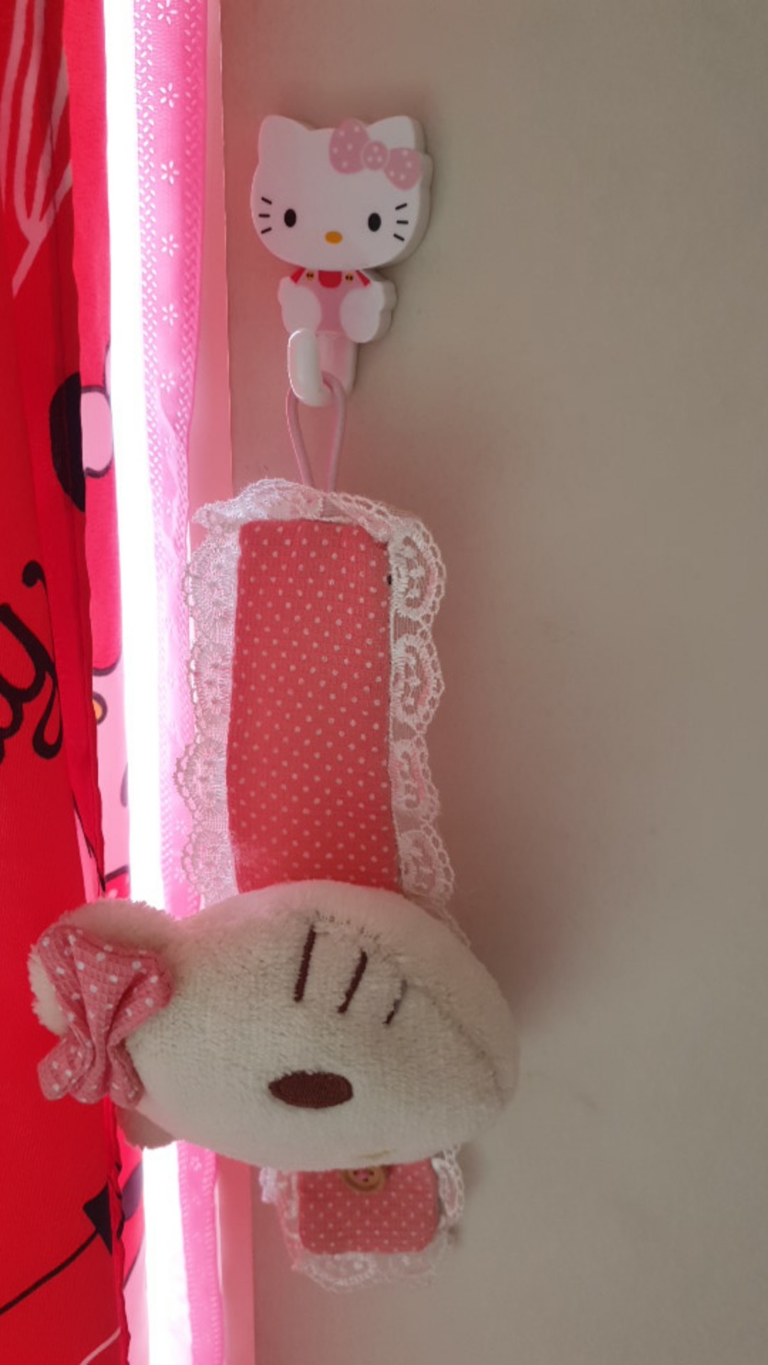 Cantolan Baju Gantungan Celana Hanger Serbaguna Multi Fungsi Karakter Hello Kitty