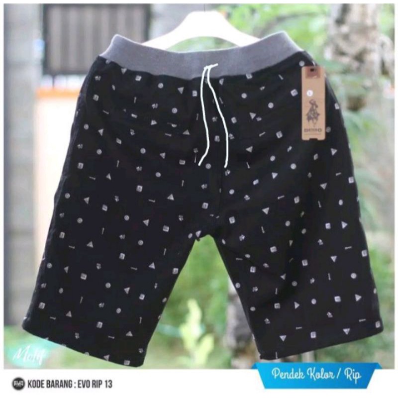 TERLARIS CELANA CHINOS PENDEK MOTIF DEWASA