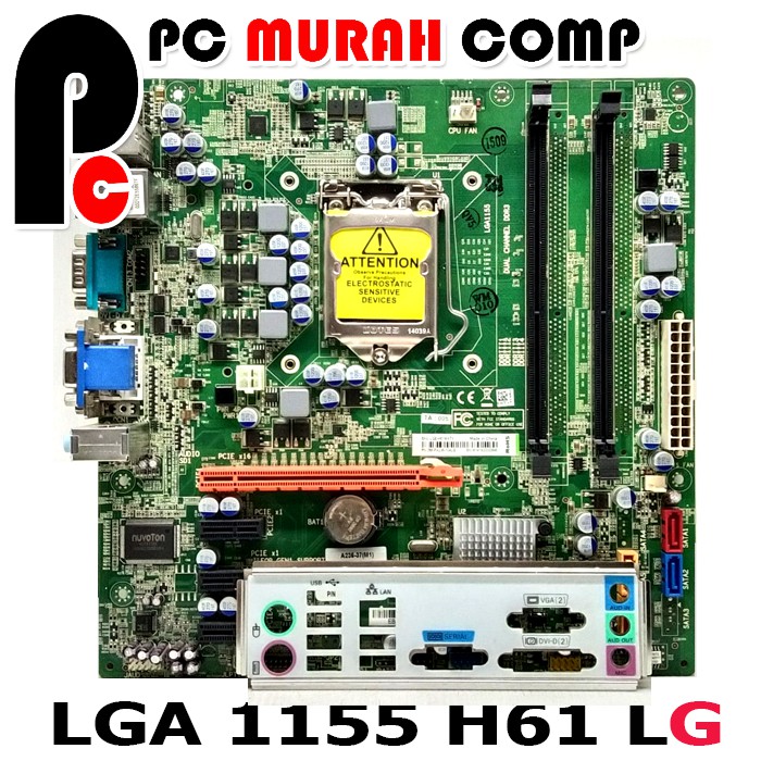 Mobo INTEL LGA 1155 H61  OEM suport sadybridge gen 2