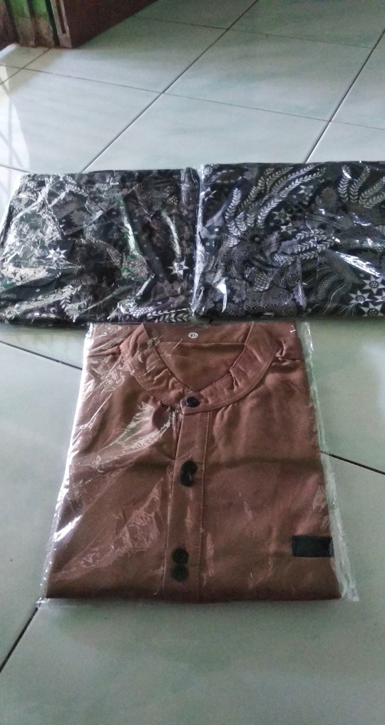 Batik Couple Keluarga Sania Ruffle Ori Ndoro Jowi Dnt