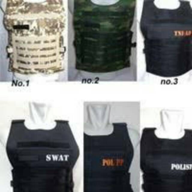 Rompi Anti Peluru airsof Rompi tactical Rompi motor touring rompi mura