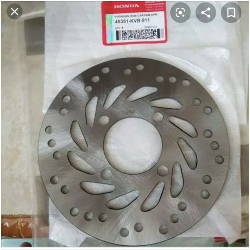 piringan cakram depan vario, beat, scoopy, spacy, vario 125, 150 old