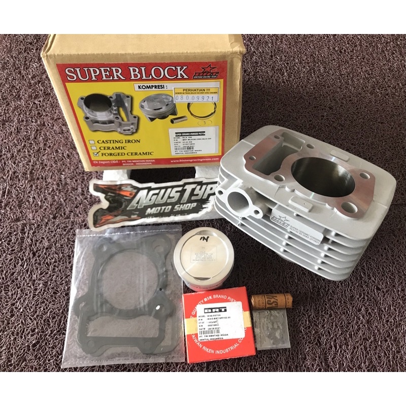 blok piston brt 63 mm ceramic klx dtracker 150