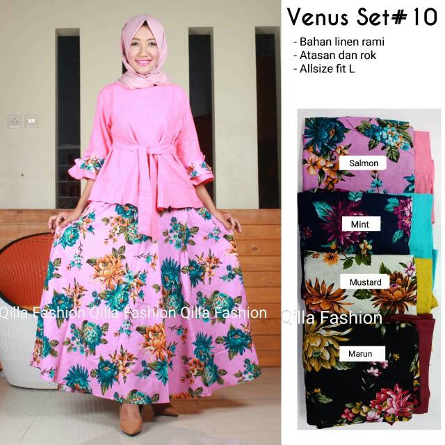 Bahan Jilbab Venus