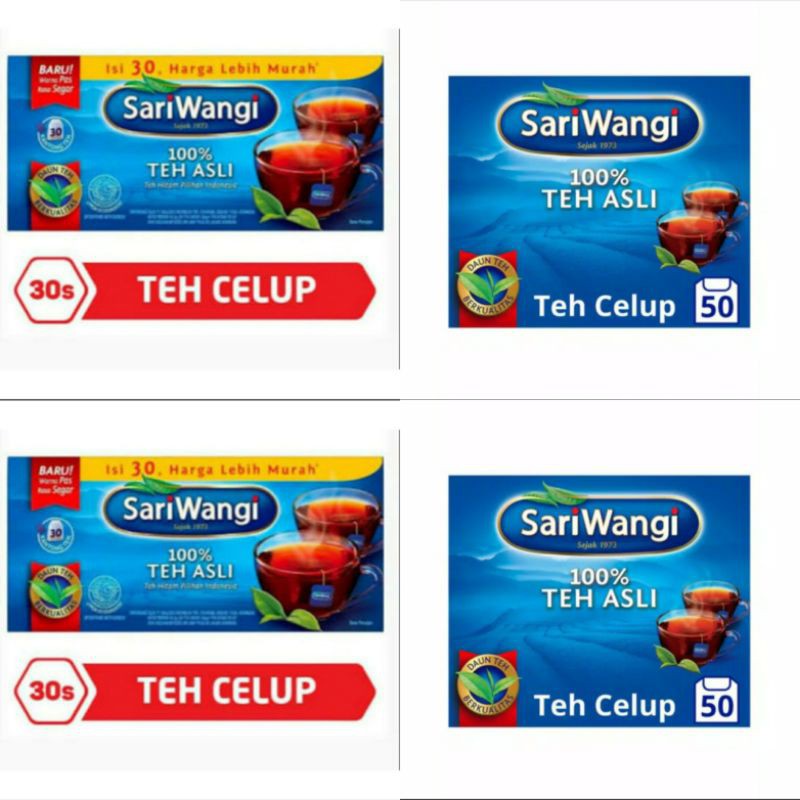 

Sariwangi teh celup isi 30/50