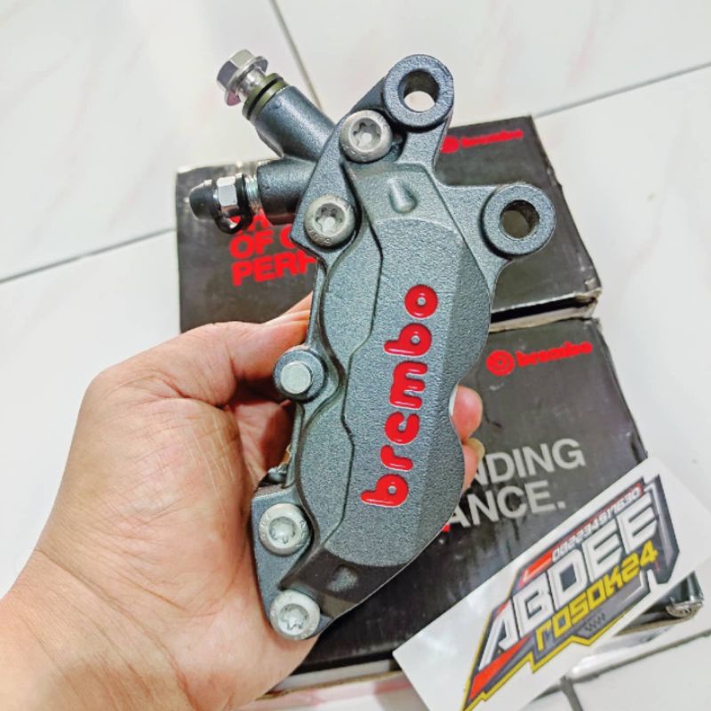 kaliper brembo big 4piston warna gray