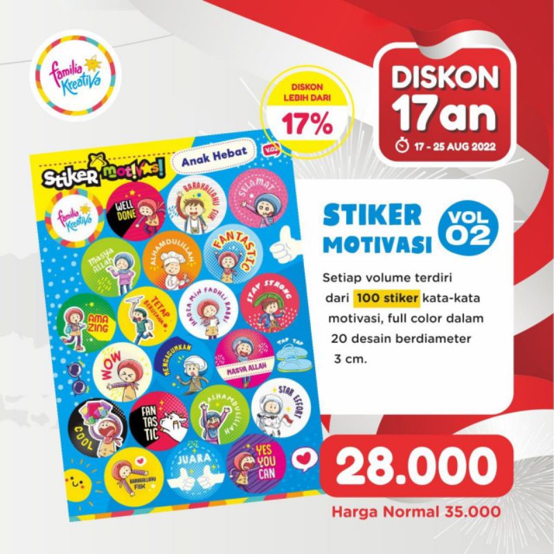 

stiker motivasi by familia kreativa