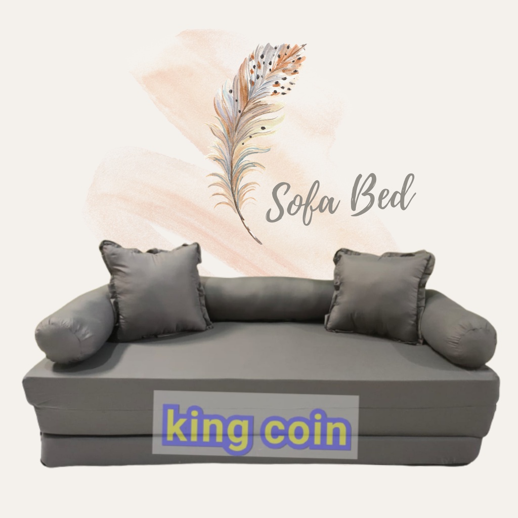 KASUR BUSA POLOS SOFA BED KURSI TAMU MINIMALIS 140X180X10 CM BUSA TEBAL MODEL