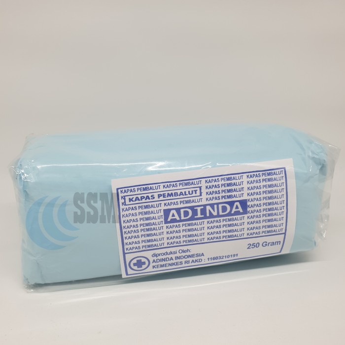 Kapas Gulung Adinda Pembalut 250 gram / Kapas Gulung Adinda 250 gram