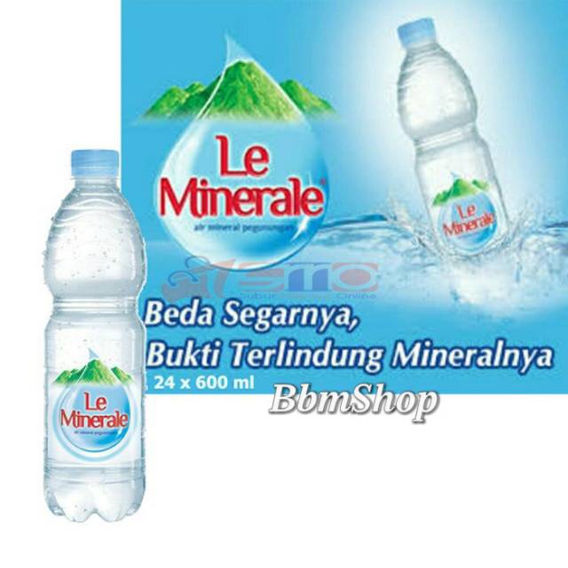 

Air Minum Le Minerale Air amineral Pegunungan 600ml