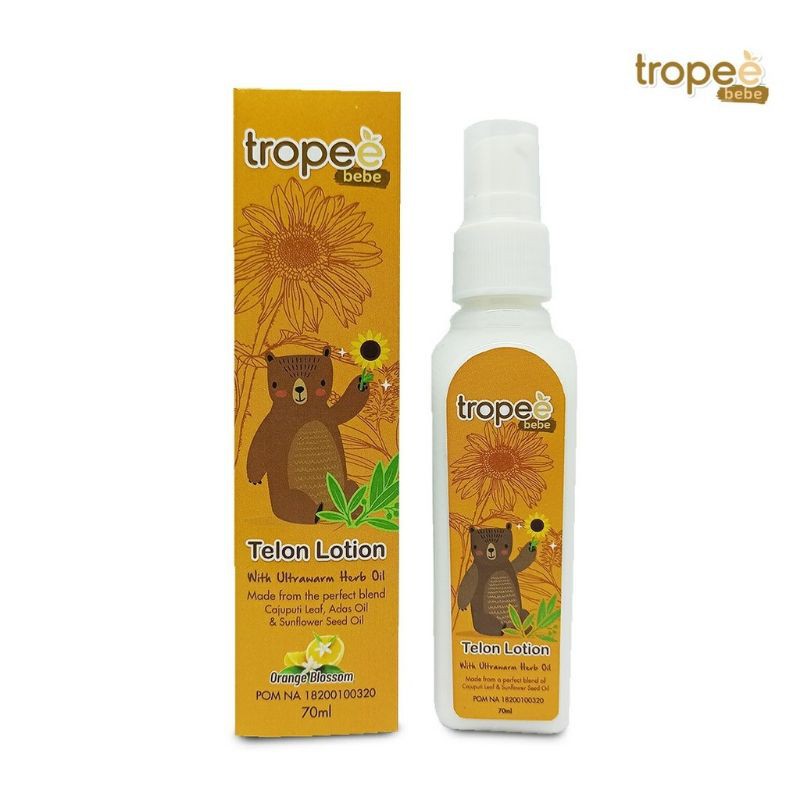 Tropee Bebe Telon Lotion Bayi Orange Blossom Baby Blossom Trope Bebe 70ml