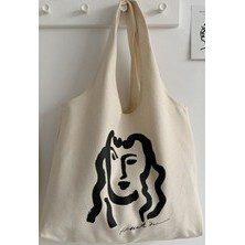 NEW Totebag Vintage Populer Tas Tote BIG Bahan Kanvas-LOLA HAIR