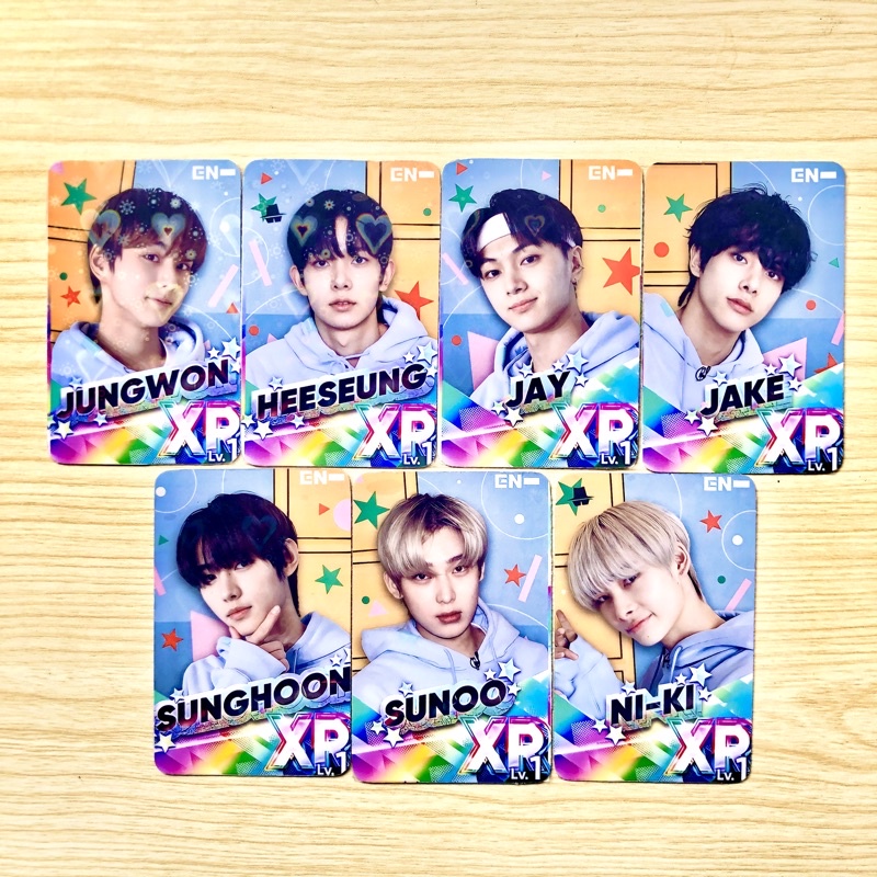 [kstuffind] ENHYPEN RHYTHM HIVE SUMMER FESTA EDITION PHOTOCARD PC HOLOGRAM ENHA UNOFFICIAL