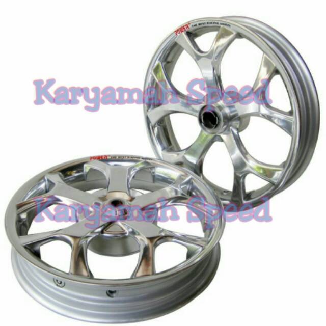 Velg POWER Vario - Beat - Scoopy - Spacy Type Millenium Chrome Pholise