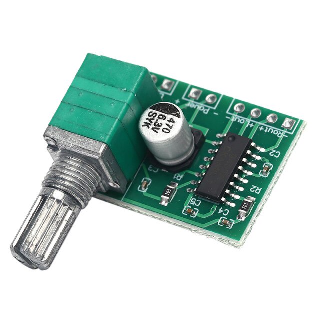 Kit PAM8403 POTENSIOMETER Amplifier Digital Mini 5V POTENSIO Stereo 5 V PAM8403 PAM 8403