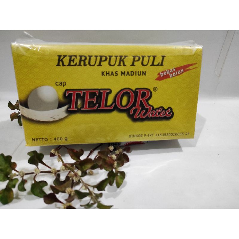

Kerupuk Puli Madiun cap Telur Walet