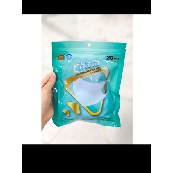 masker duckbill chasa isi 20 pcs embos chasa