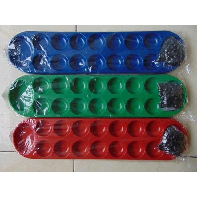 Mainan Tradisional Congklak Mainan Edukasi Ukuran Sedang