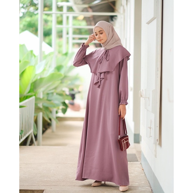 (MSB) GAMIS MEMEY MAXY LONG DRESS WANITA