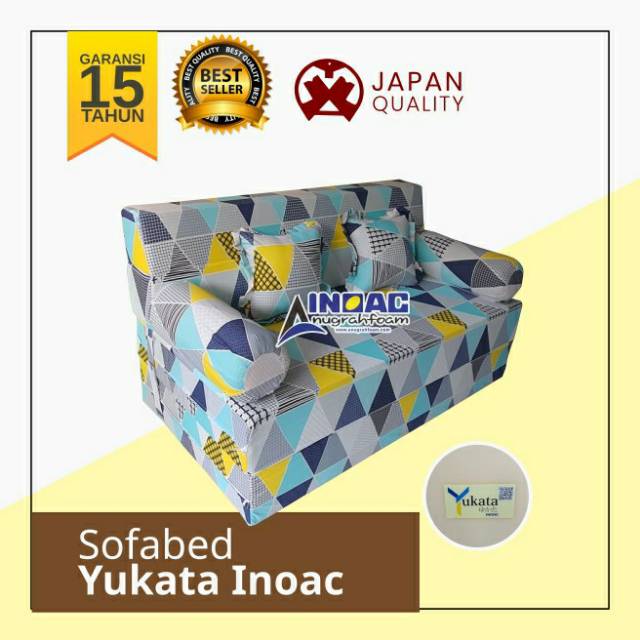 [Terkait]SOFABED INOAC YUKATA CUSTOM GARANSI TIDAK KEMPES  15 TH~LEBIH SEHAT UTK TIDUR BERKUALITAS