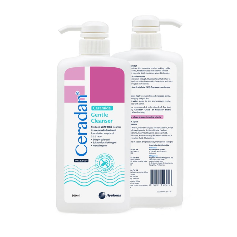 Ceradan Gentle Cleanser 500ml Bonus