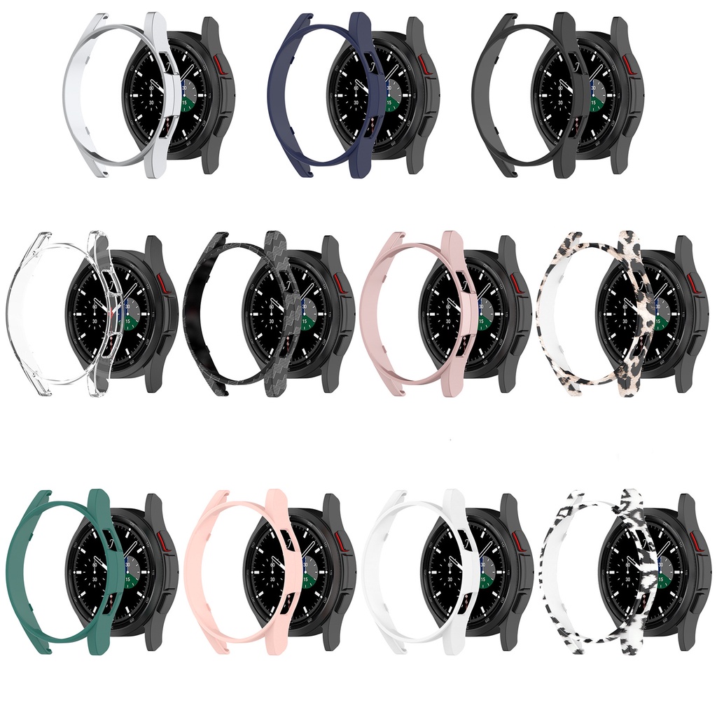 Casing Soft Case Bumper Bahan Tpu Transparan Ukuran 42mm / 46mm Untuk Samsung Galaxy Watch 4 Classic