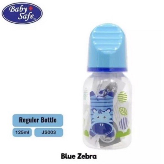 Baby Safe Feeding Bottle 125ml JS003 - Botol Susu Bayi