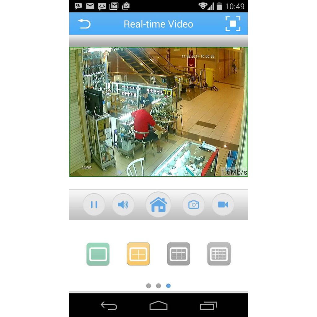 paket cctv 4ch full hd bisa online hp
