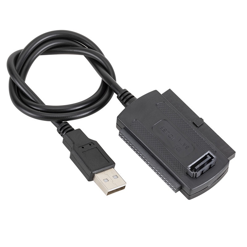 {LUCKID}USB 2.0 To IDE SATA Adapter Converter Cable For 2.5 3.5 Inch Hard Drive HD