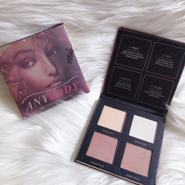 Anylady Highlighter 3D Palette