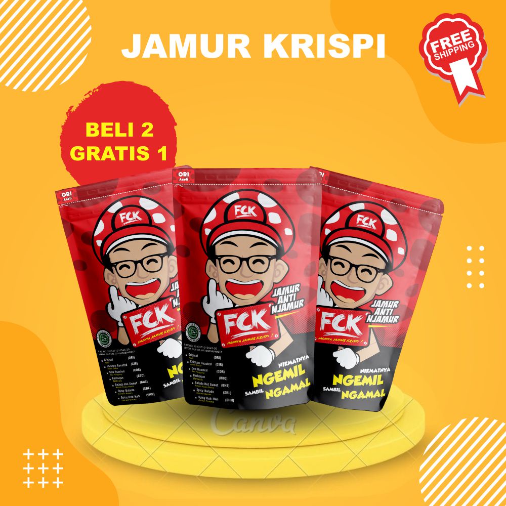 

JAMUR CRISPY FCK CAMILAN MURAH READY STOCK