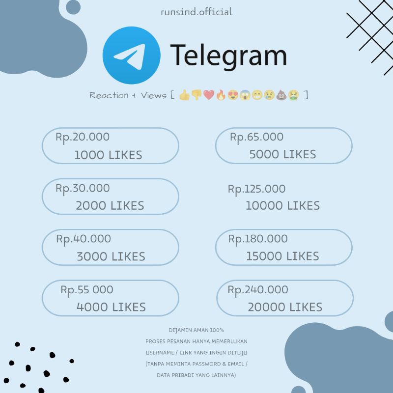 Telegram react