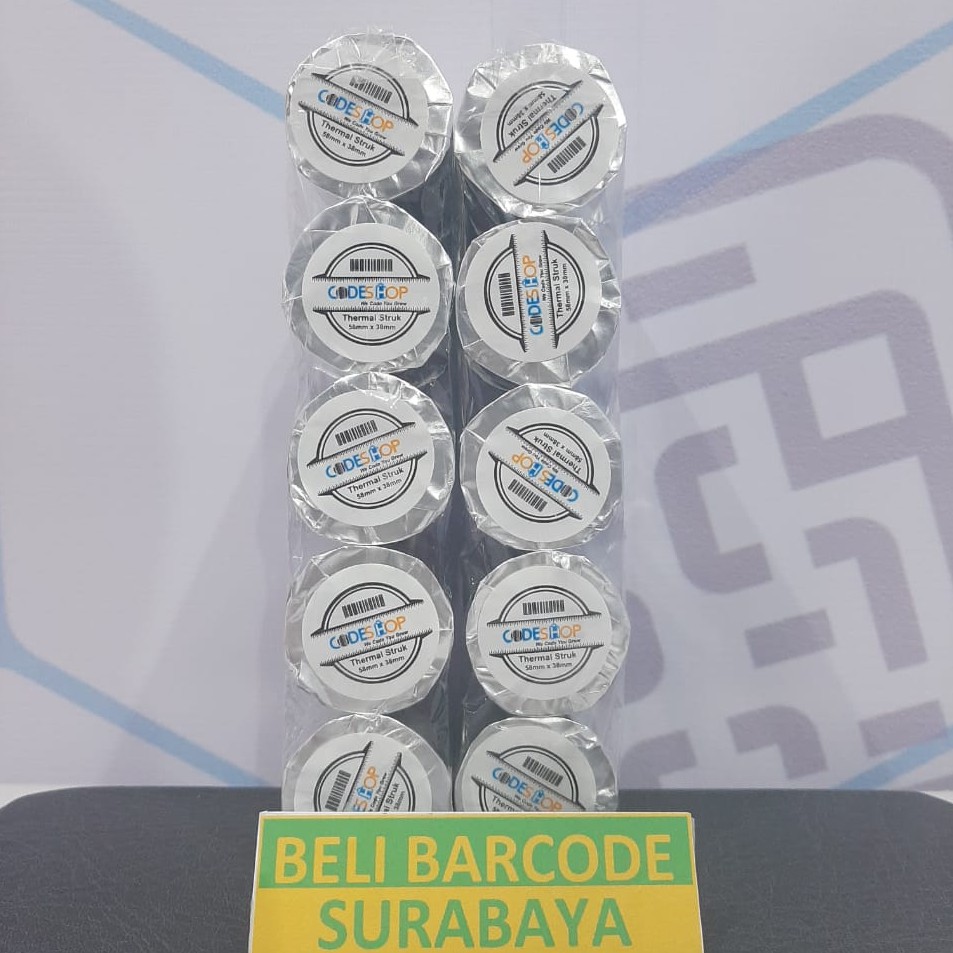 PAKET HEMAT PRINTER BLUETOOTH+KERTAS THERMAL (BTP290+58X40mm)